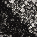 Black Embroidered Bridal Garden Lace - Ribes y Casals