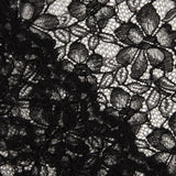 Black Embroidered Bridal Garden Lace - Ribes y Casals