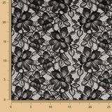 Black Embroidered Bridal Garden Lace - Ribes y Casals