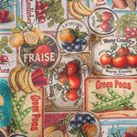 Printed Cotton Fabric Canvas – Vintage Market - Ribes y Casals