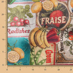 Printed Cotton Fabric Canvas – Vintage Market - Ribes y Casals