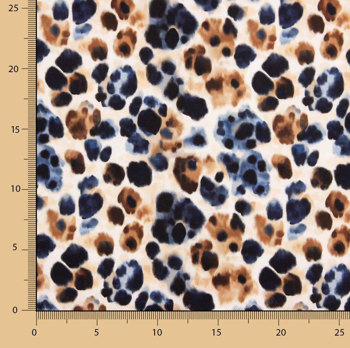 Urban Safari Animal Print Viscose Satin - Ribes y Casals