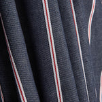 Heritage Nautical Print, Red and White Stripes Denim - Ribes y Casals