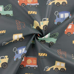 Waterproof knitted jumper with car print - Ribes y Casals