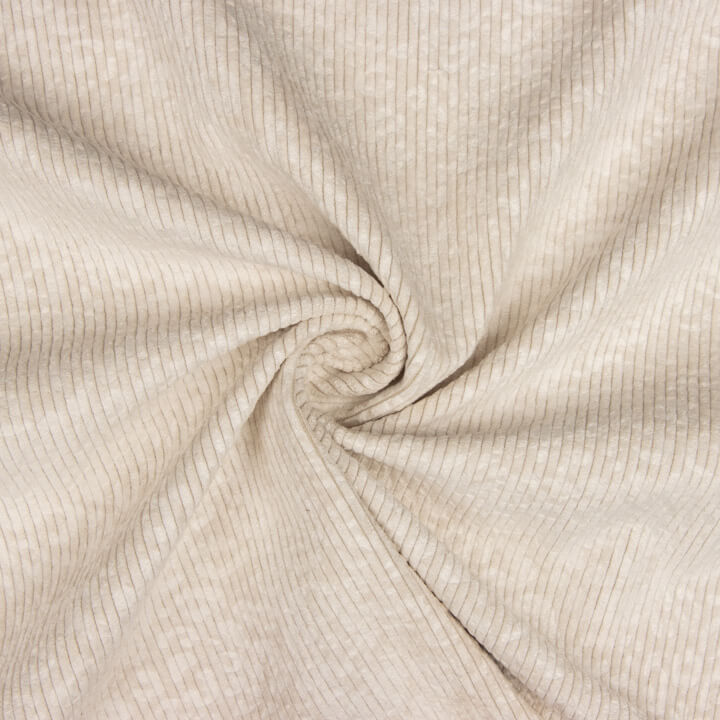 Unbleached Leopard Print Corduroy - Ribes y Casals
