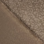 Cocoa Brown Leopard Print Corduroy - Ribes y Casals