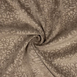 Cocoa Brown Leopard Print Corduroy - Ribes y Casals
