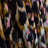 Pink Animal Print Satin Viscose Fabric - Ribes y Casals