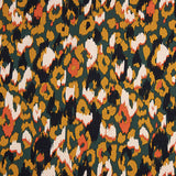 Abstract Animal Print Crepe – Petrole - Ribes y Casals