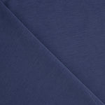 Stone-washed denim blue viscose jersey - Ribes y Casals
