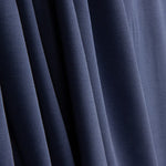 Stone-washed denim blue viscose jersey - Ribes y Casals