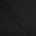 Black Stone-Washed Plain Viscose - Ribes y Casals
