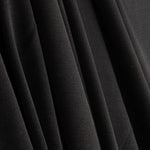Black Stone-Washed Plain Viscose - Ribes y Casals
