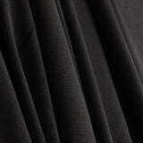 Black Stone-Washed Plain Viscose - Ribes y Casals