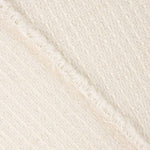 Alba White Unbleached Wool Tweed - Ribes y Casals