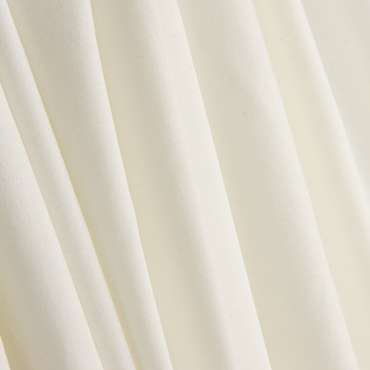 Natural White Stone-Washed Viscose Plain Knit - Ribes y Casals