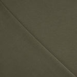 Stone-washed khaki green viscose plain knit - Ribes y Casals