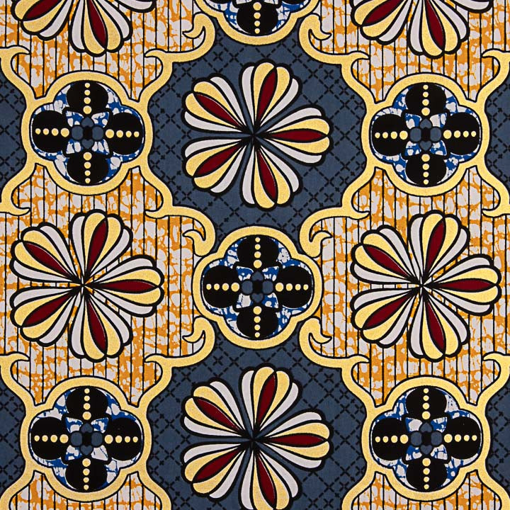 Wax Lúrex Dakar Denim - Gold - Ribes y Casals