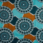Ethnic Lúrex Wax – Turquoise Silver - Ribes y Casals