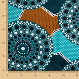 Ethnic Lúrex Wax – Turquoise Silver - Ribes y Casals