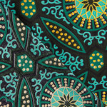 Ethnic Lurex Wax in Turquoise Green – Gold - Ribes y Casals