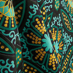 Ethnic Lurex Wax in Turquoise Green – Gold - Ribes y Casals