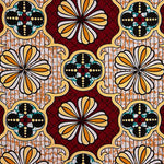 Wax Lurex Dakar Garnet - Gold - Ribes y Casals