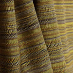 Alpujarreña Stripes Brocade – Mustard, Brown and Black - Ribes y Casals