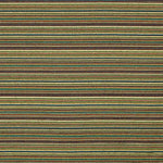 Lurex Brocade with Alpujarra Stripes in Turquoise and Ochre - Ribes y Casals