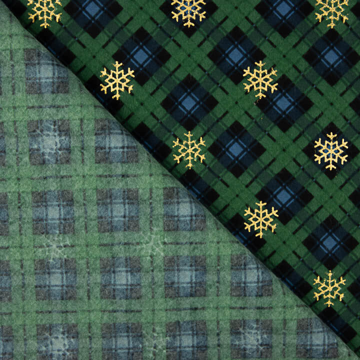 Scottish Snowflake Flannel - Ribes y Casals