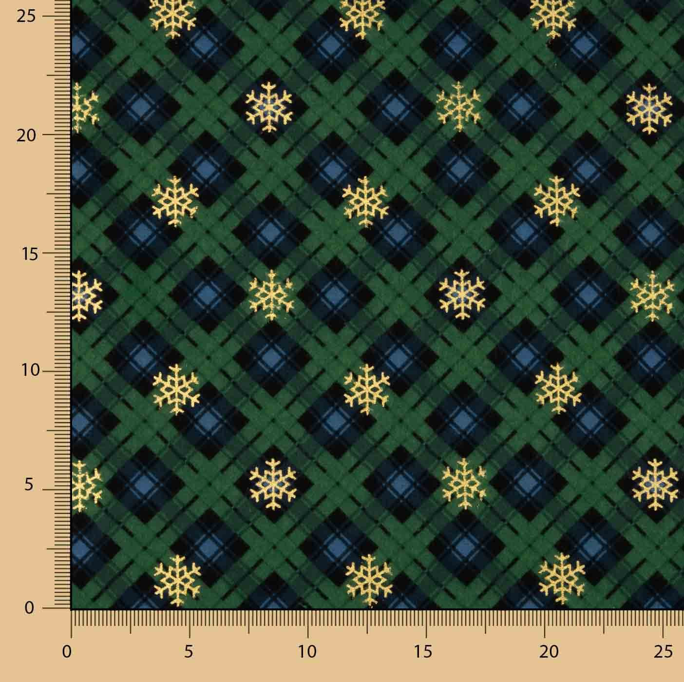 Scottish Snowflake Flannel - Ribes y Casals
