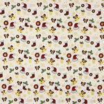 Christmas poplin with Christmas prints – White - Ribes y Casals