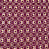 Gold and Maroon Geometric Christmas Poplin - Ribes y Casals