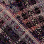 Mauve Mosaic Wool Tweed with Gold Lurex - Ribes y Casals