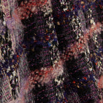 Mauve Mosaic Wool Tweed with Gold Lurex - Ribes y Casals