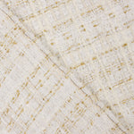 Lumière Ivory Wool Tweed with Gold Lurex - Ribes y Casals