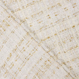 Lumière Ivory Wool Tweed with Gold Lurex - Ribes y Casals