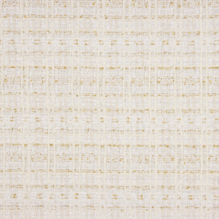 Lumière Ivory Wool Tweed with Gold Lurex - Ribes y Casals