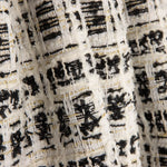 Lumière Ebony Wool Tweed with Gold Lurex - Ribes y Casals