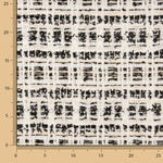 Lumière Ebony Wool Tweed with Gold Lurex - Ribes y Casals
