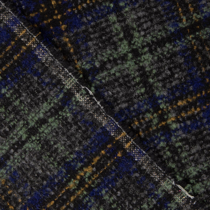 Highland Checked Wool Tweed - Ribes y Casals