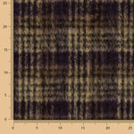 Double-faced checked Inverness woolen tweed - Ribes y Casals