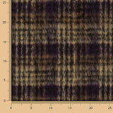 Double-faced checked Inverness woolen tweed - Ribes y Casals