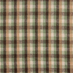 Glenmore Wool Loden in Sage Green and Camel Checks - Ribes y Casals
