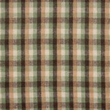 Glenmore Wool Loden in Sage Green and Camel Checks - Ribes y Casals