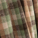 Glenmore Wool Loden in Sage Green and Camel Checks - Ribes y Casals