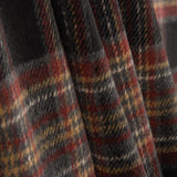 Sherwood Wool Loden in Grey, Red and Camel Checks - Ribes y Casals