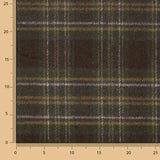 Sherwood Wool Loden in Brown and Green Checks - Ribes y Casals