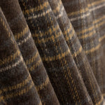 Sherwood Wool Loden in Brown, Camel and Grey Checks - Ribes y Casals