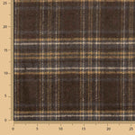 Sherwood Wool Loden in Brown, Camel and Grey Checks - Ribes y Casals